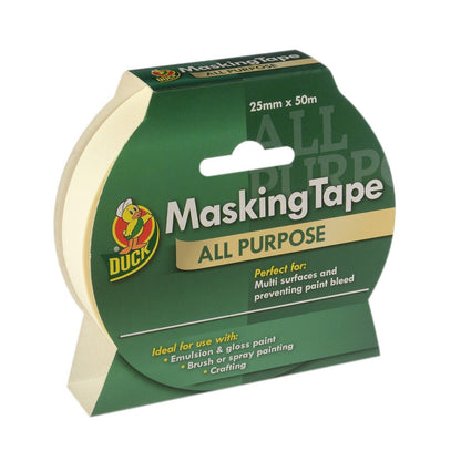 Duck Tape All Purpose Masking Tape 25mm X 50M