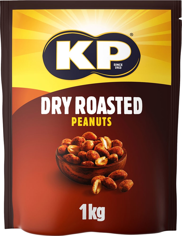 KP Dry Roasted Peanuts 1kg