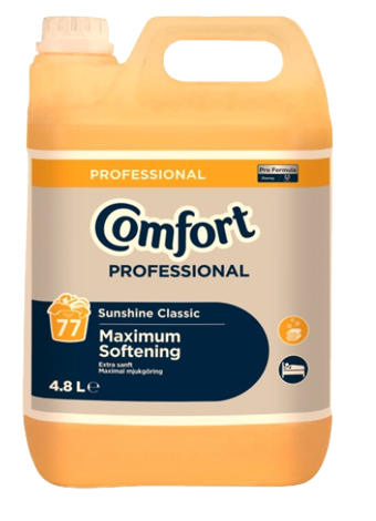 Comfort Professional Sunshine Fabric Softener 4.8 Litre