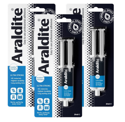 Araldite Standard 2-Part Epoxy Syringe Ultra Strong, Multipurpose & Solvent-Free Adhesive 24Ml (Copy)