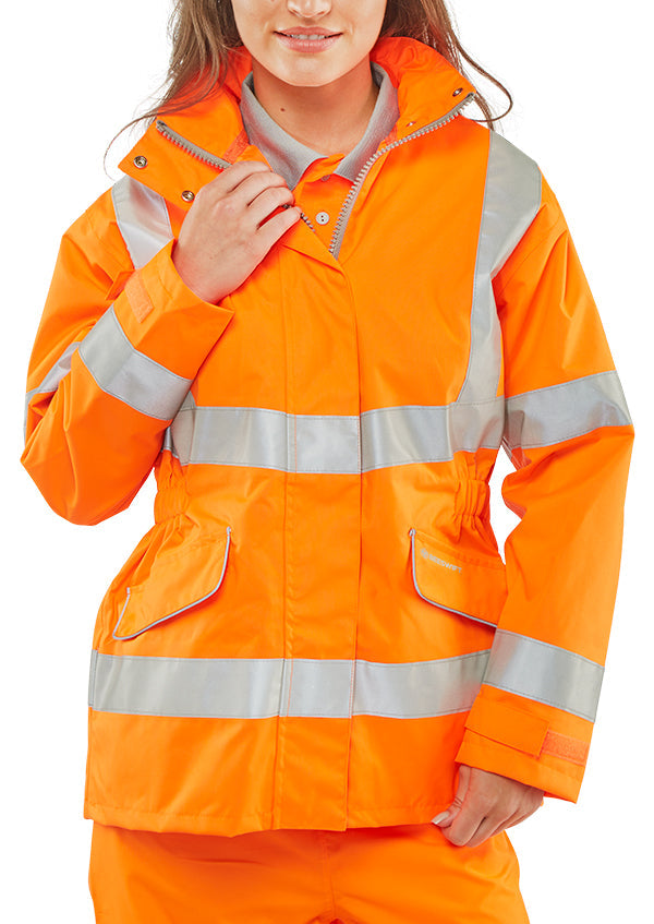 Beeswift Ladies Hi-Vis Executive Jacket - {ALL COLOURS / SIZES}