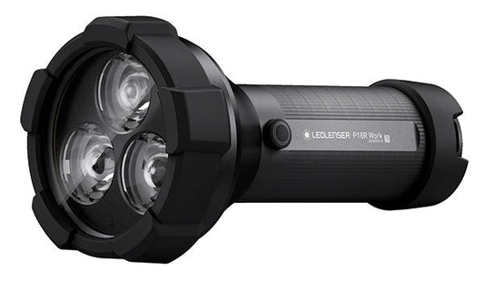 Ledlenser P18R Work Led Torch  Black