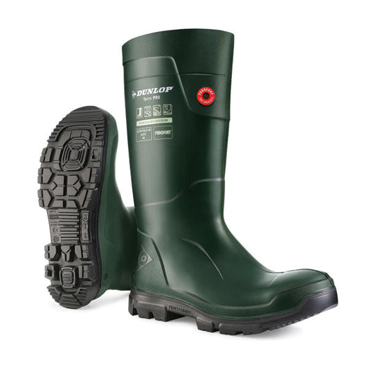 PUROFORT TERRAPRO FULL SAFETY WELLINGTON BOOTS - {ALL COLOURS / SIZES}