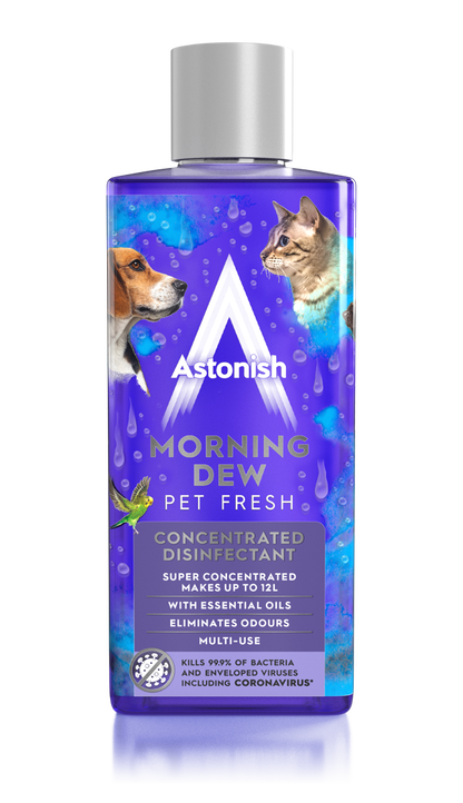 Astonish Concentrated Disinfectant Morning Dew Pet Fresh 300ml - UK BUSINESS SUPPLIES