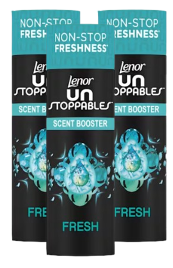 Lenor Scent Booster Beads | Fresh Fragrance | 3 x 155g