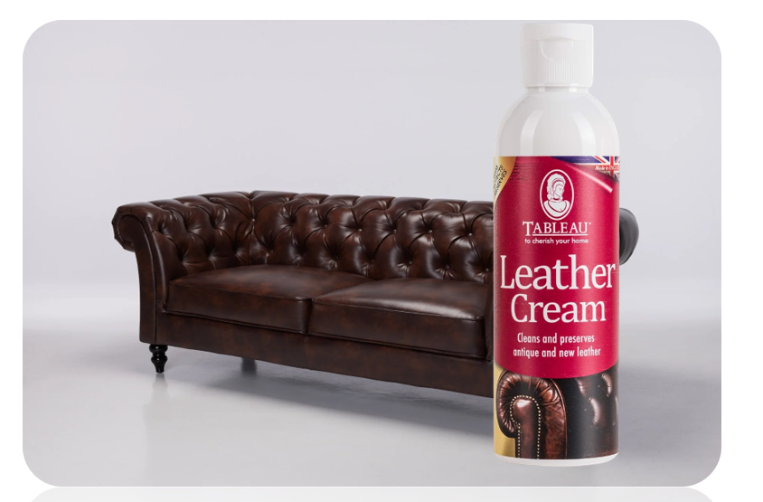 Tableau Leather Cream Tube | Cleanse, Nourish & Revitaliser | 200ml