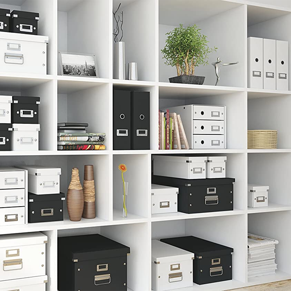 Leitz Click & Store Large A4 Storage Box Black