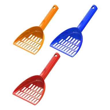 Cat or Dog Litter Scoop 3 Assorted Colours UK Made Sustainably {3 pack}