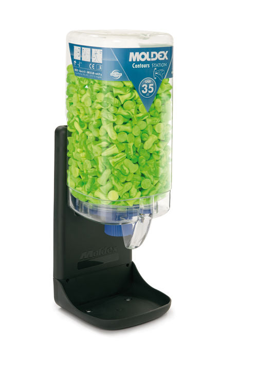 Moldex 7450 Contours Ear Plugs Dispenser Clear