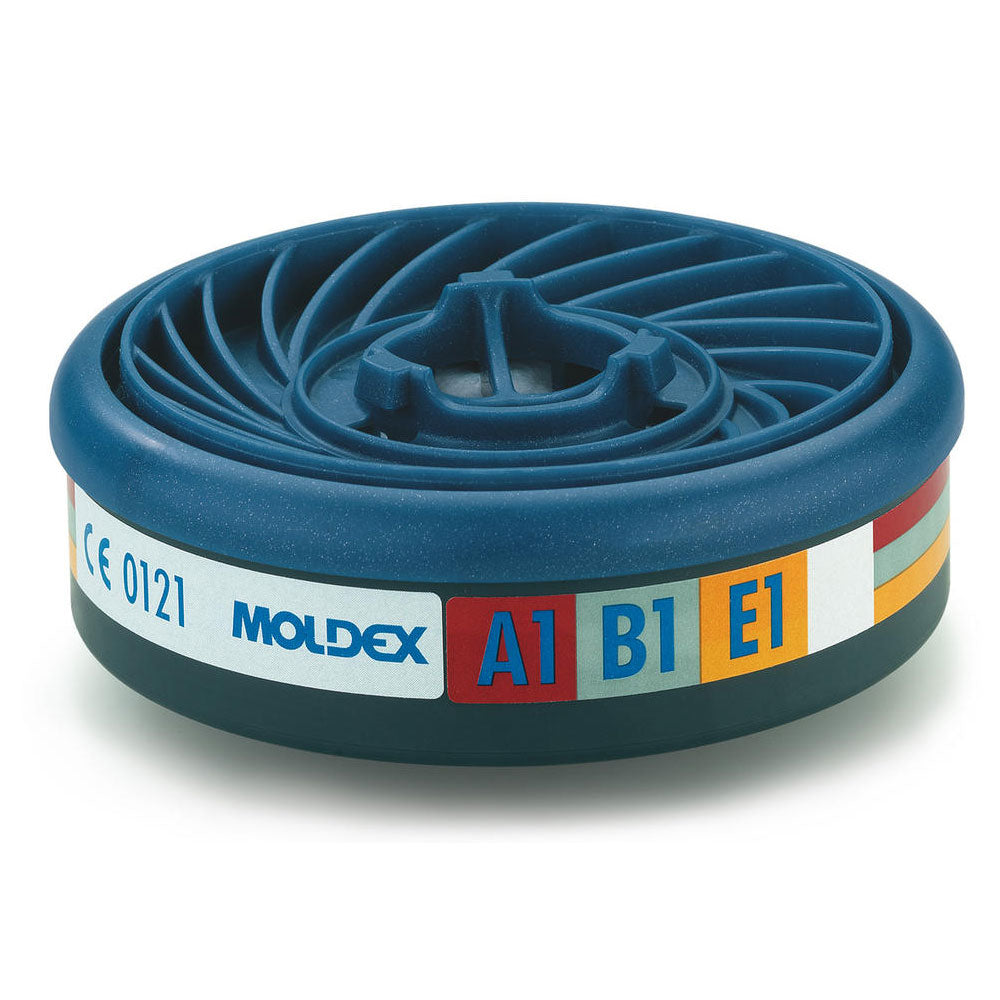 Moldex 9300 A1B1E1 gas and vapour cartridges filter  (Pair) - UK BUSINESS SUPPLIES