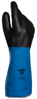 Mapa Temp-Tec 332 Gauntlet Gloves Black/Blue XL