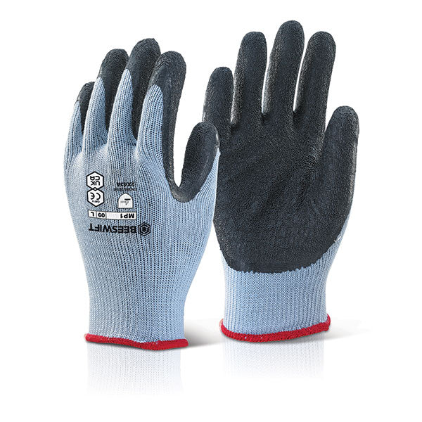 BUILDERS LATEX GLOVE - {ALL COLOURS / SIZES}