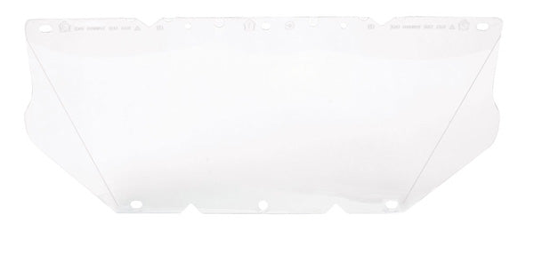 Msa V-Gard General Purpose Sheet Visor Chinguard Compatible Clear