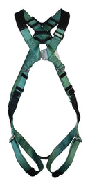 V-Form Back D-Ring Qwik-Fit Harness Standard Green Standard