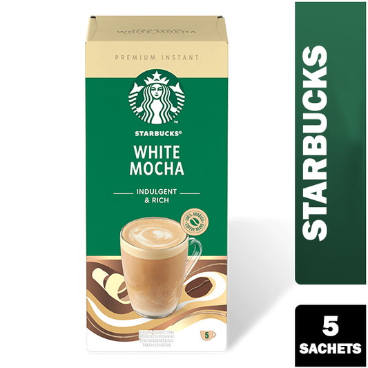 Starbucks White Mocha Instant Coffee Sachets 5x22g