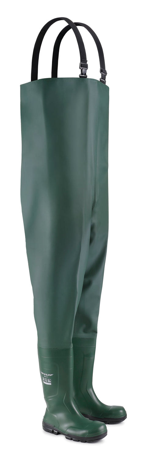 Work-It Full Safety Chest Wader Green Size 08 (42)