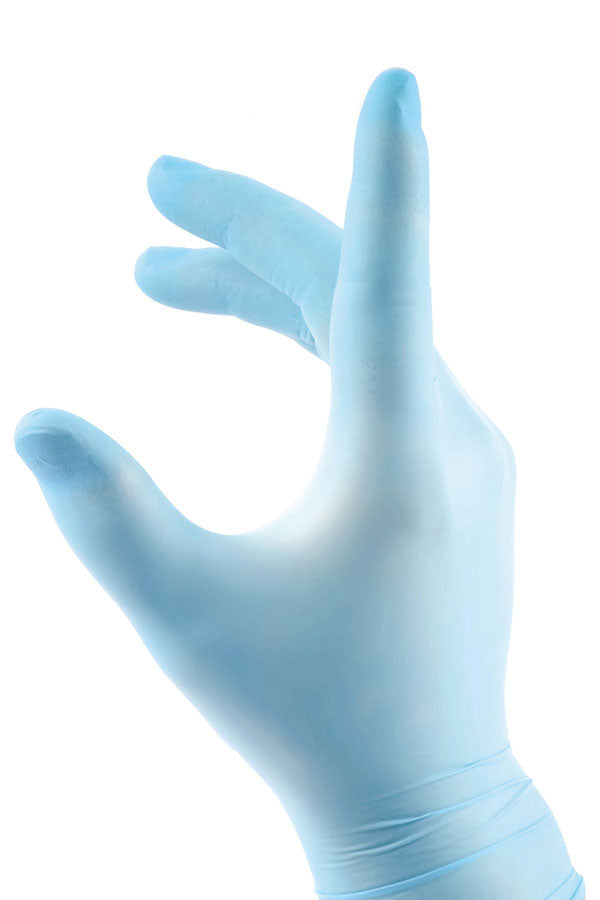 BEESWIFT NITRILE DISPOSABLE GLOVES POWDER FREE - {ALL COLOURS / SIZES}