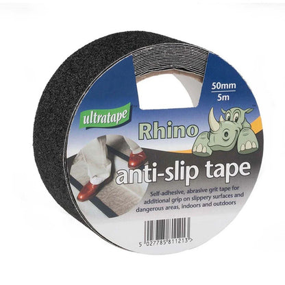 Rhino Black Non Slip Tape 50mm x 5m