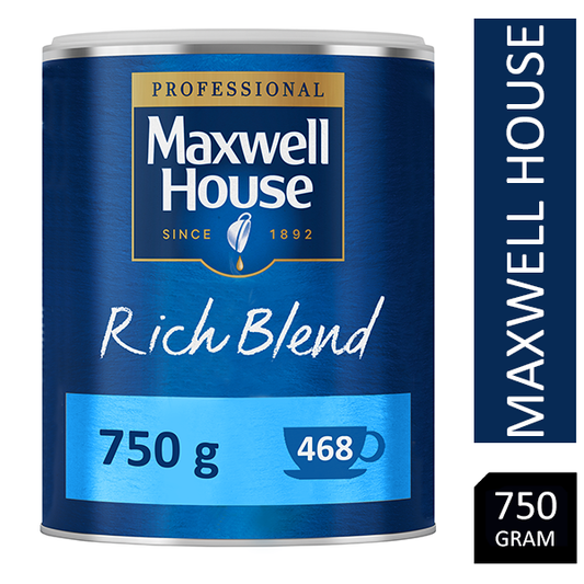 Maxwell House Rich Instant Coffee 750g Tin