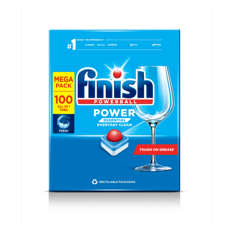 Finish Classic Powerball Dishwasher Tablets 100's