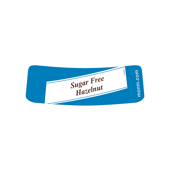 Monin Sugar Free Hazelnut Coffee Syrup 1 litre (Plastic Bottle)