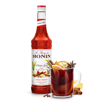 Monin Winter Spice Coffee Syrup 700ml (Glass Bottle)