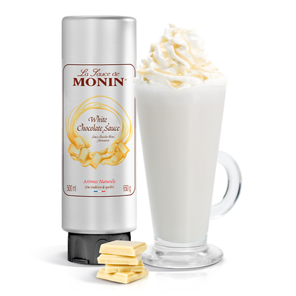 Monin White Chocolate Sauce 500ml