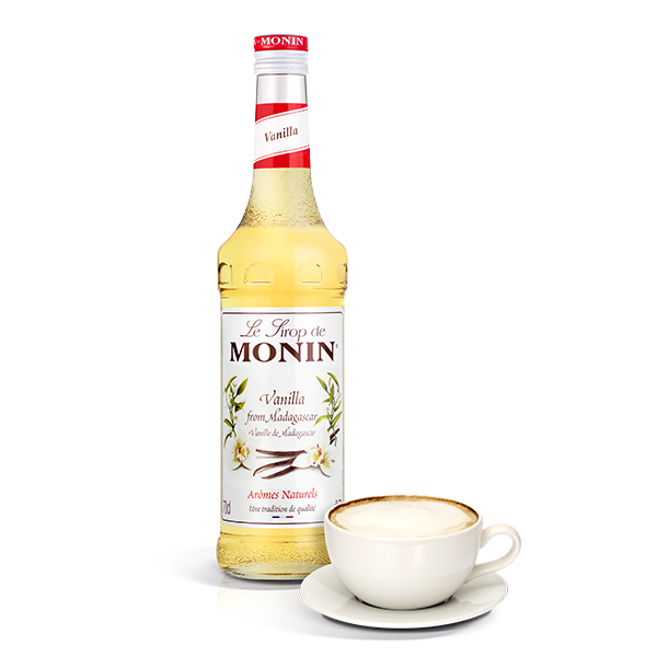 MONIN Vanilla Cocktail Syrup 700ml (Glass Bottle) Discounted Pump Offer