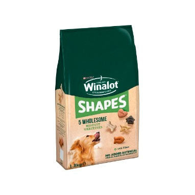 Winalot Dog Treats Shapes Dog Biscuits 800g - 15kg