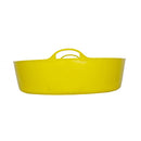 Red Gorilla {Tubtrug} Yellow Shallow Tub Large 35 Litre