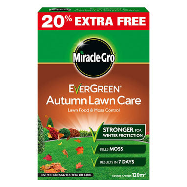 Miracle Gro Evergreen Autumn Garden Lawn Care 120m2