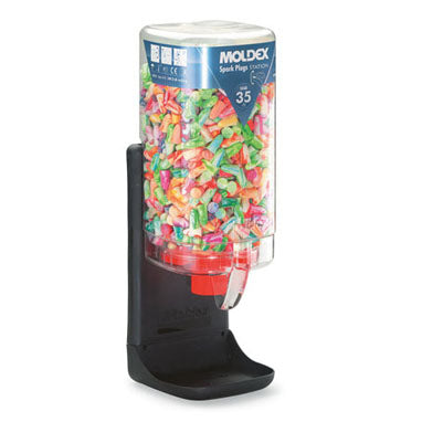 Moldex Spark Earplugs Dispenser & 500 Plugs {M7850}