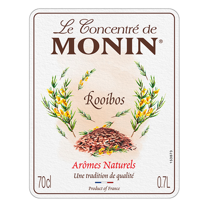 Monin Rooibos Tea Coffee & Cocktail Syrup 700ml (Glass)