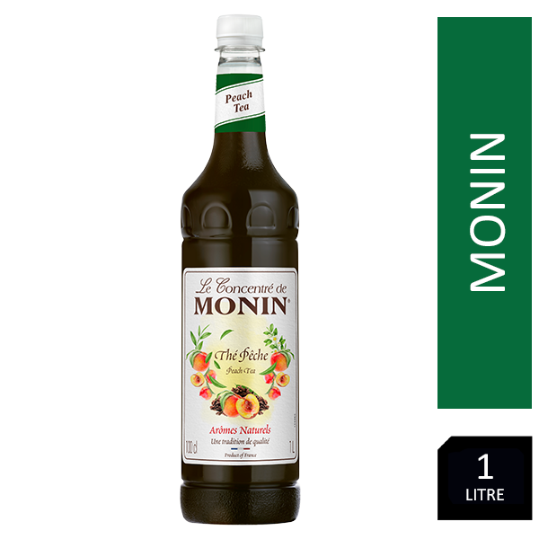 Monin Peach Tea Syrup 1 Litre