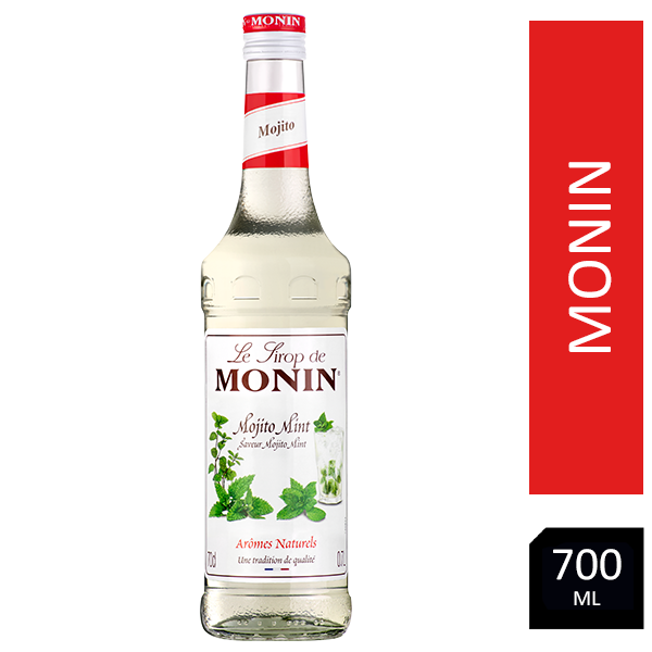 Monin Mojito Mint Cocktail Syrup 700ml (Glass)