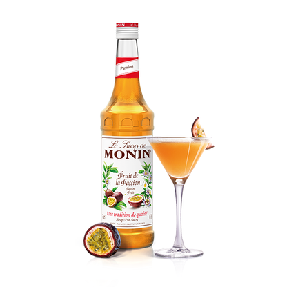 MONIN Passion Fruit Cocktail Syrup 700ml (Glass) Discounted Pump Offer