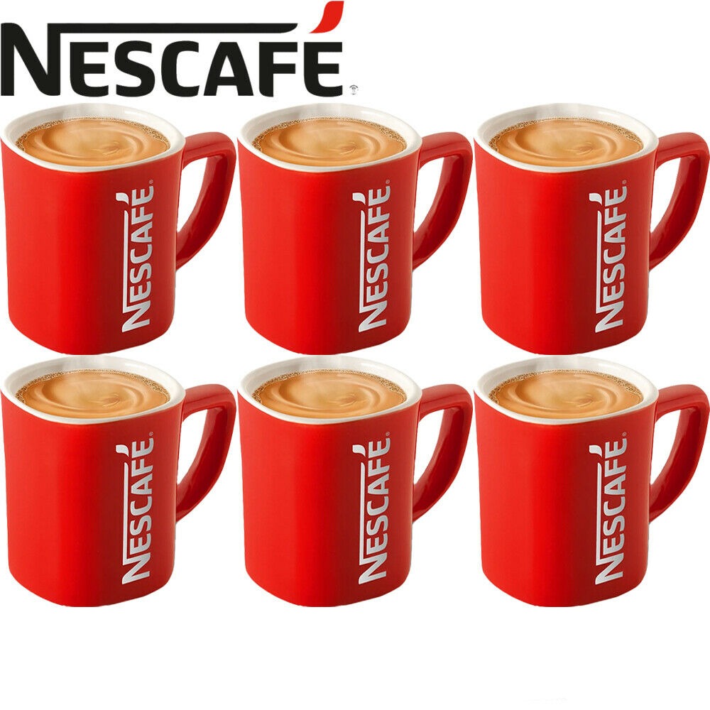 Nescafé Iconic Stylish Modern Red Tea & Coffee Mug