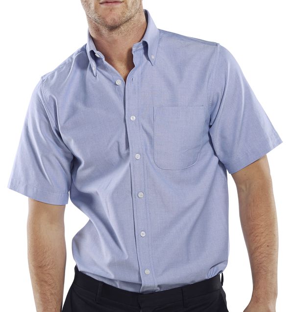 Beeswift Oxford Shirt Short Sleeve - {ALL COLOURS / SIZES}