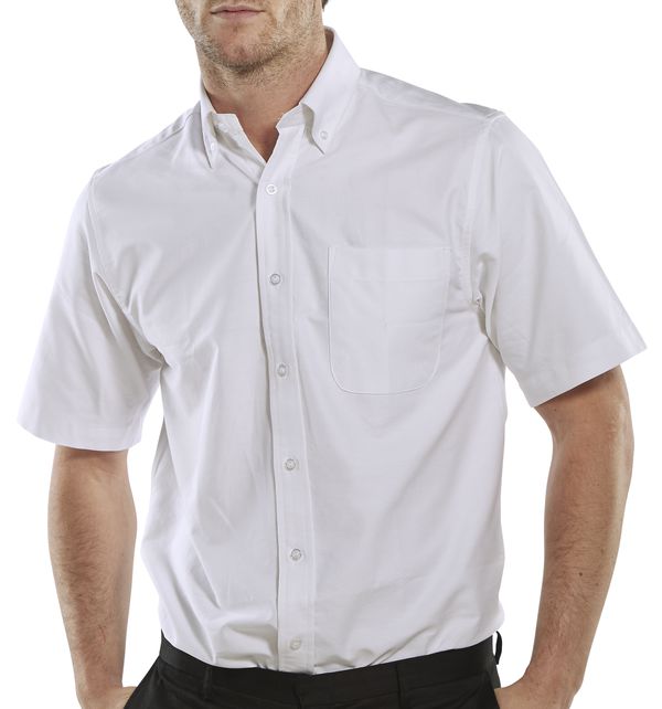 Beeswift Oxford Shirt Short Sleeve - {ALL COLOURS / SIZES}