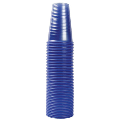 7oz Blue Tint Disposable Water Cups 1000s (Rolled Rim)