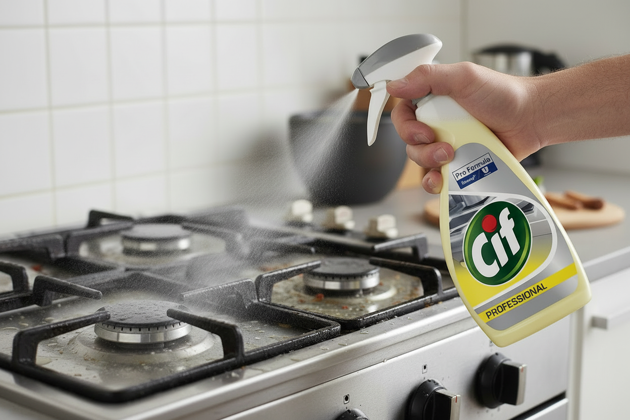 Cif Pro-Formula Kitchen Cleaner & Degreaser 750ml