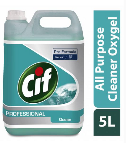 CIF Oxy-Gel Ocean All-Purpose Professional Cleaner 5 Litre