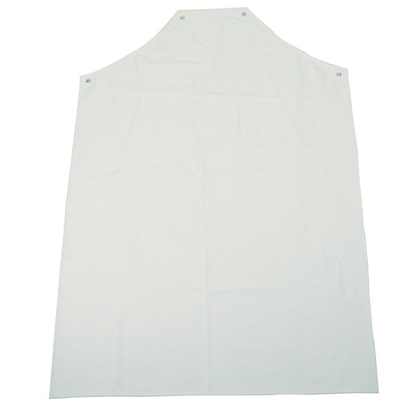 Beeswift Pvc Apron Heavyweight 48"X36" Pack 10  White 48