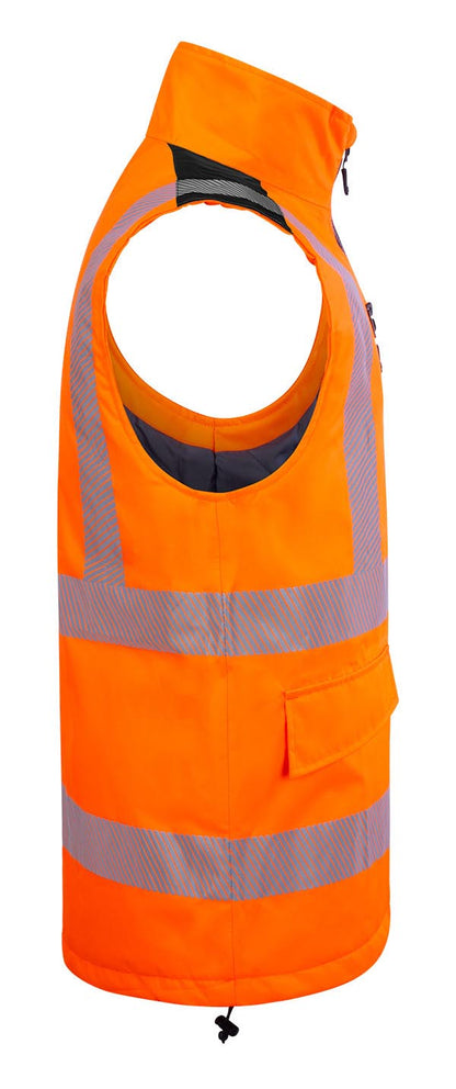 Mens Two-Tone Bodywarmer Fo/Bl ALL SIZES