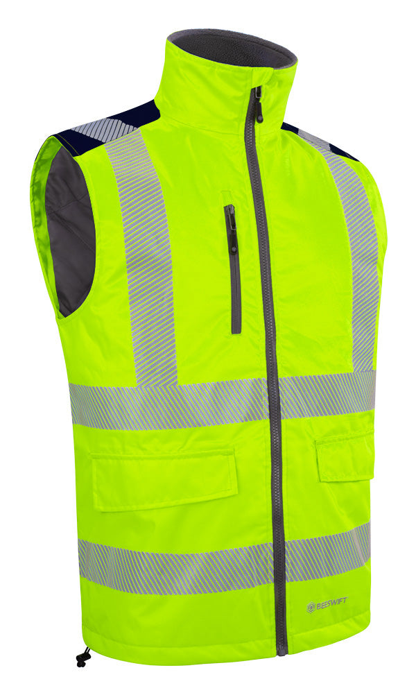 Mens Two-Tone Bodywarmer Fy/N ALL SIZES