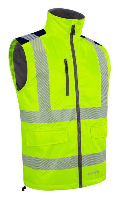 Mens Two-Tone Bodywarmer Fy/N ALL SIZES