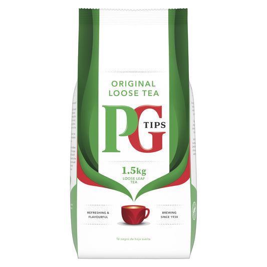 PG Tips Loose Leaf Black Tea 1.5KG