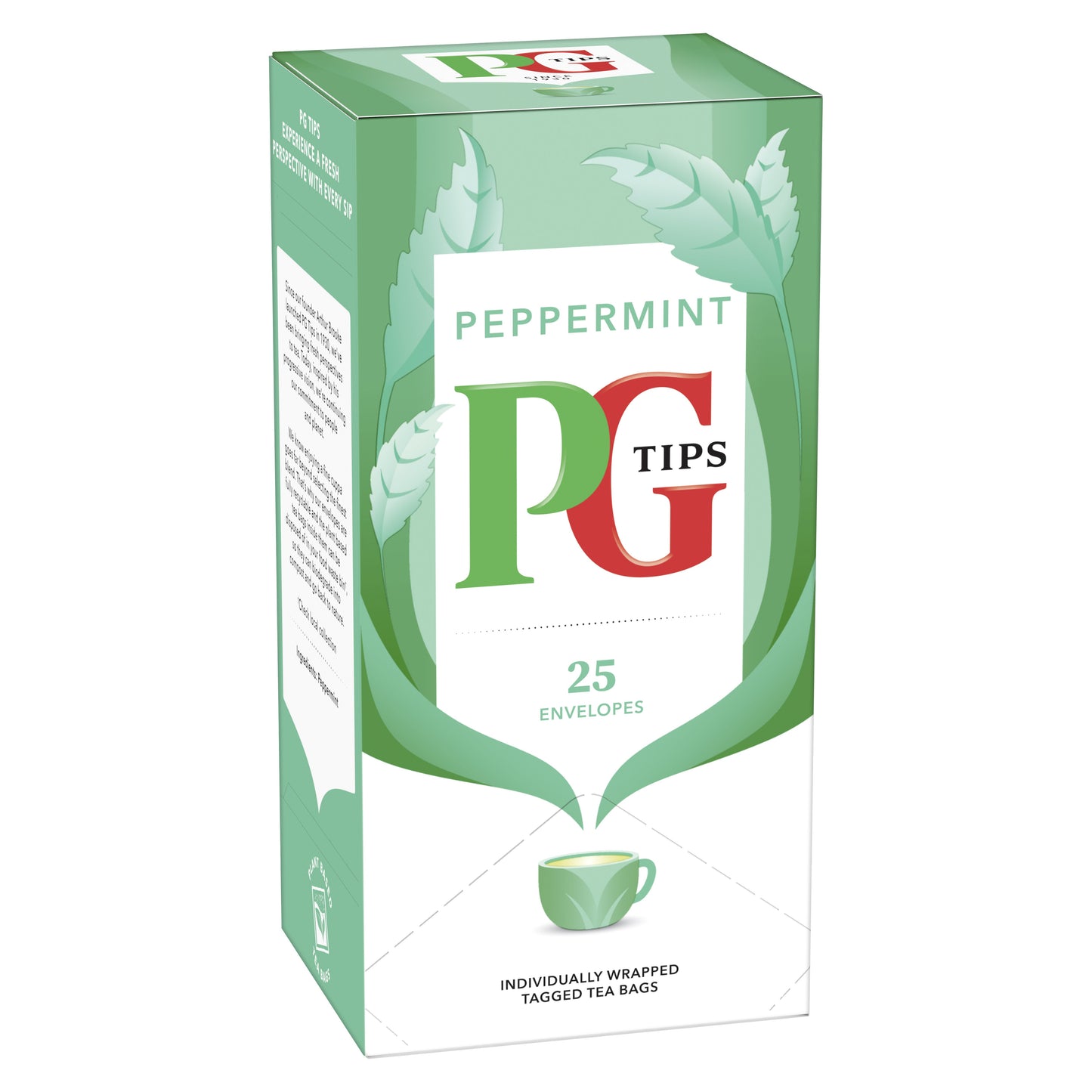 PG Tips Peppermint Enveloped Tea Bags 25s