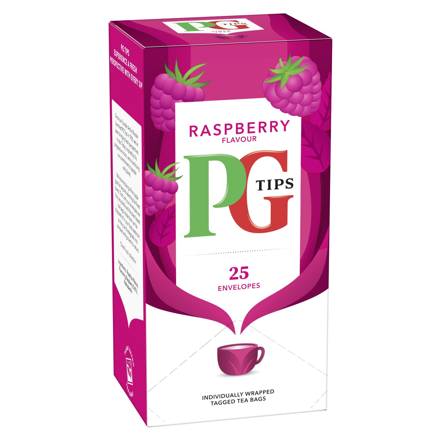 PG Tips Raspberry Envelope Tea Bags (Pack of 25) 49228801