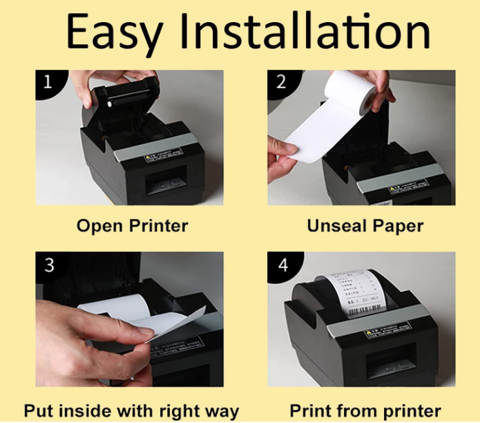 Thermal Till Rolls BPA FREE by Roll-X (Size 80x80)